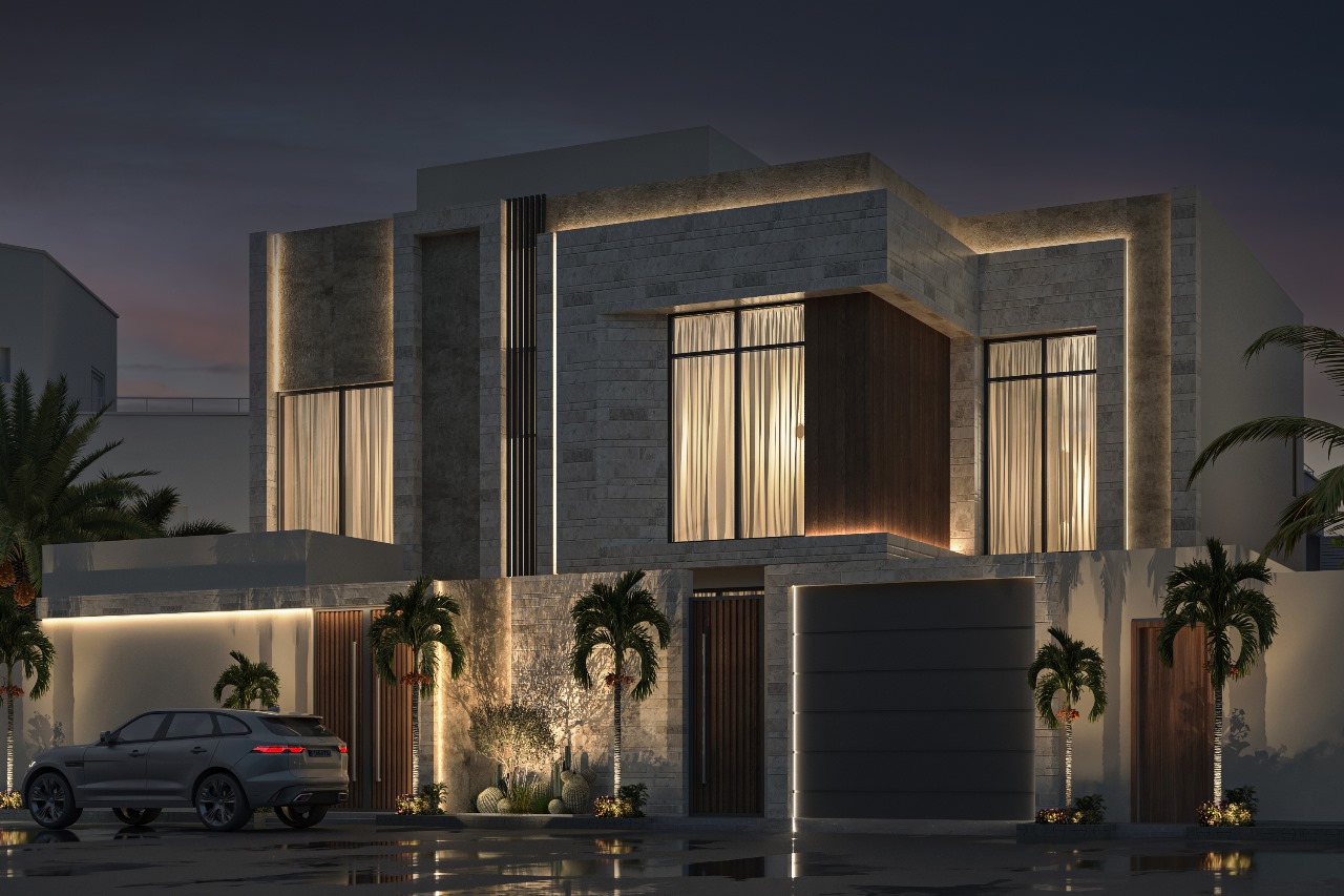 فيلا للبيع - مشروع مخطط بهر 624 - (مرحلة الانشاء) - مخطط بهر مقابل كلية التقنية بنين