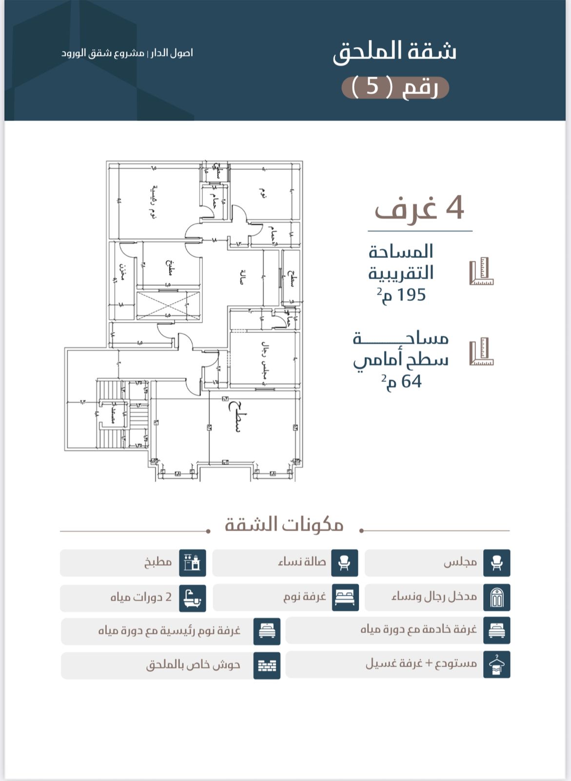 شقة رقم 5 الملحق